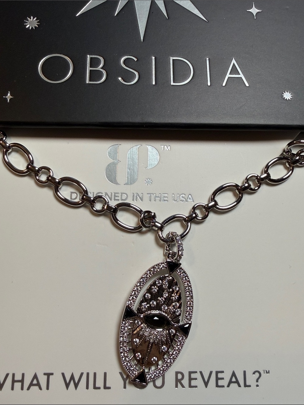 BP - Necklace- Obsidia